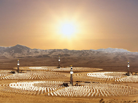 solar power plants